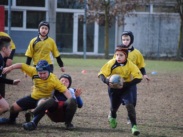 Babyellowblue: a Favaro Veneto tanto rugby e molti sorrisi