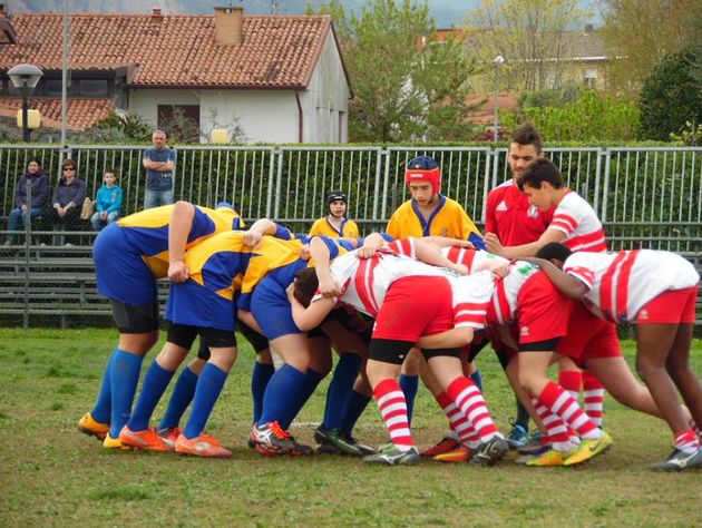 Sconfitta casalinga contro il Pieve di Soligo per l'Under 14 del Rugby Frassinelle