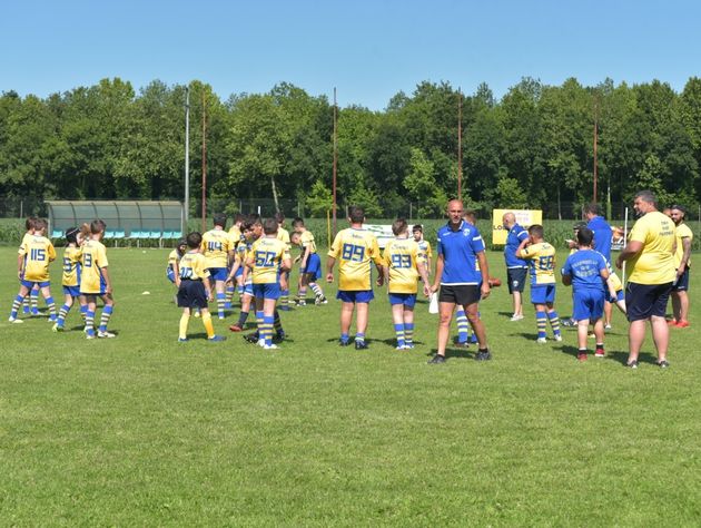Il sole sorride in casa Rugby Frassinelle