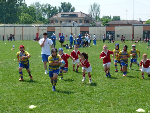 Il Rugby Frassinelle si distingue nella VII edizione del Torneo ANT di Pieve di Cento