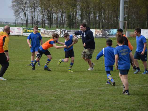 Una domenica di festa al campo da Rugby di Frassinelle