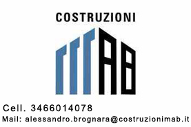 Costruzioni MAB, Brognara Alessandro Cell. 3466014078 Mail: alessandro.brognara@costruzionimab.it